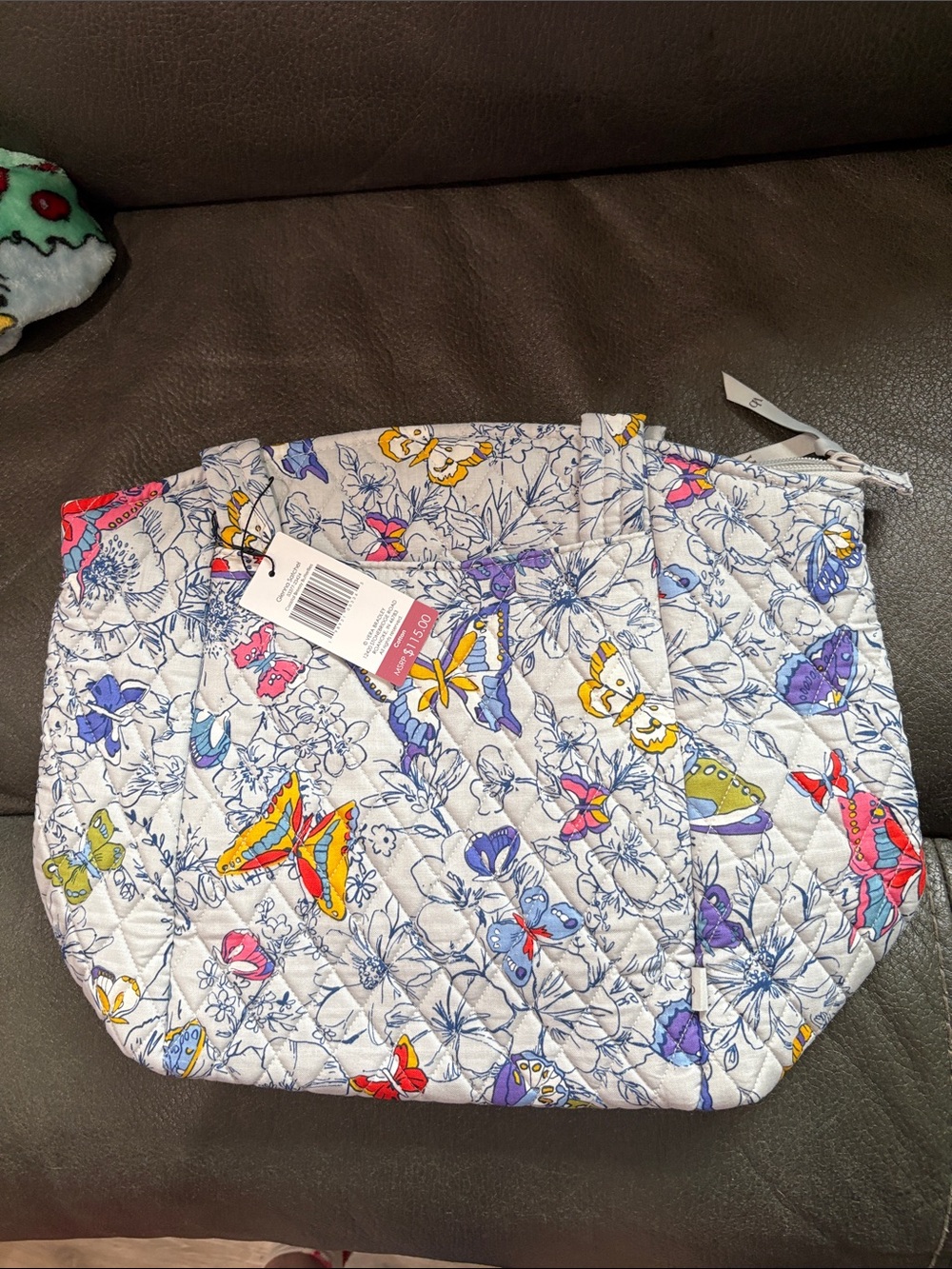 Vera Bradley Glenna bag in coastal breezy butterflies